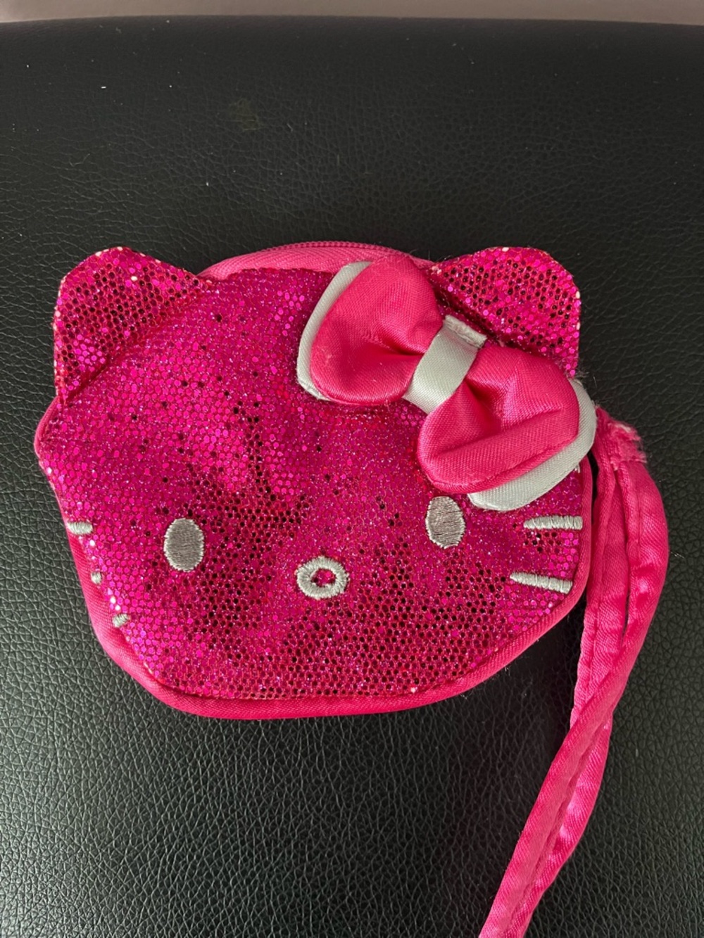 Hello Kitty Pink Sequin Wristlet